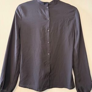 Express Classic Business Black Blouse